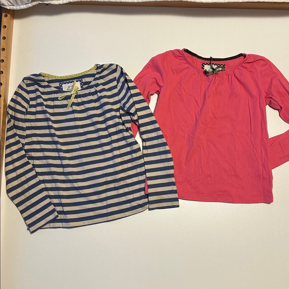 Mini Boden Long Sleeve Tee Bundle